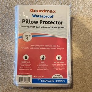 New in bag Guardmax waterproof pillow protector